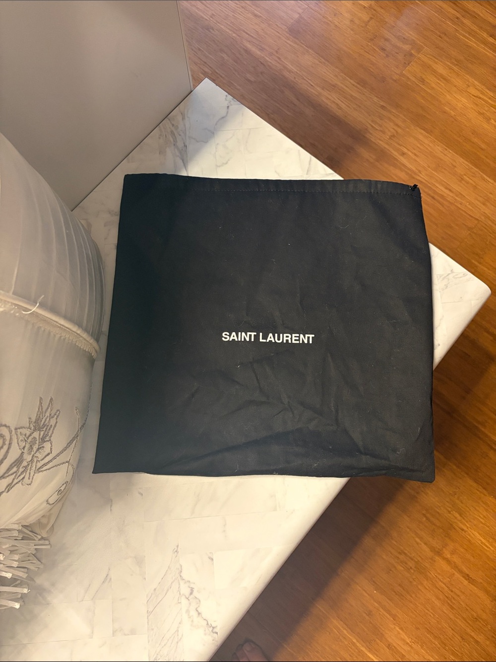 Saint Laurent dust bag